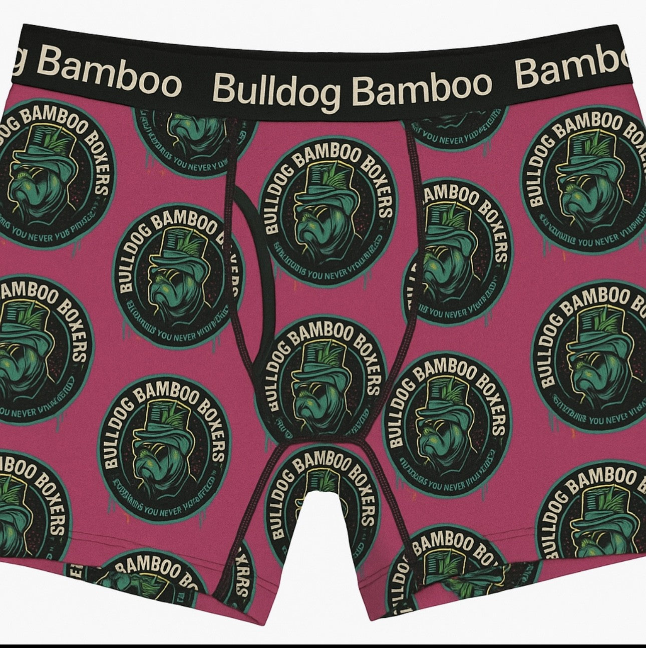 Bamboo Boxers 3-Pack Bundle (1 Printed + 2 Solid)