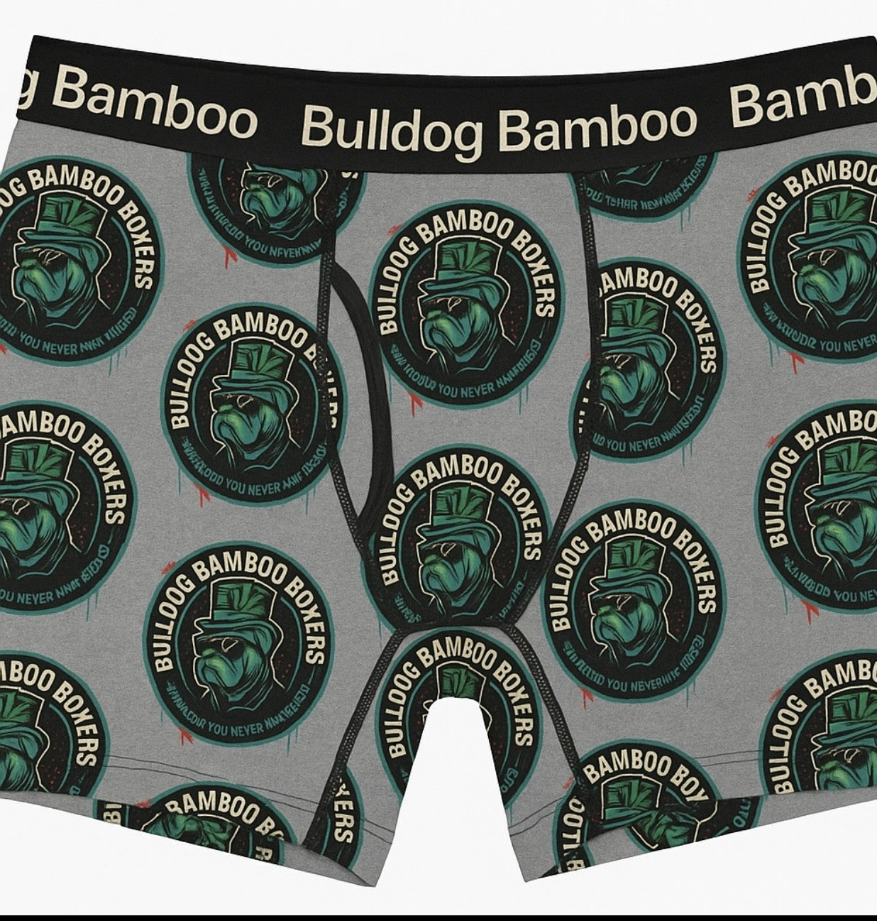 Bamboo Boxers 3-Pack Bundle (1 Printed + 2 Solid)
